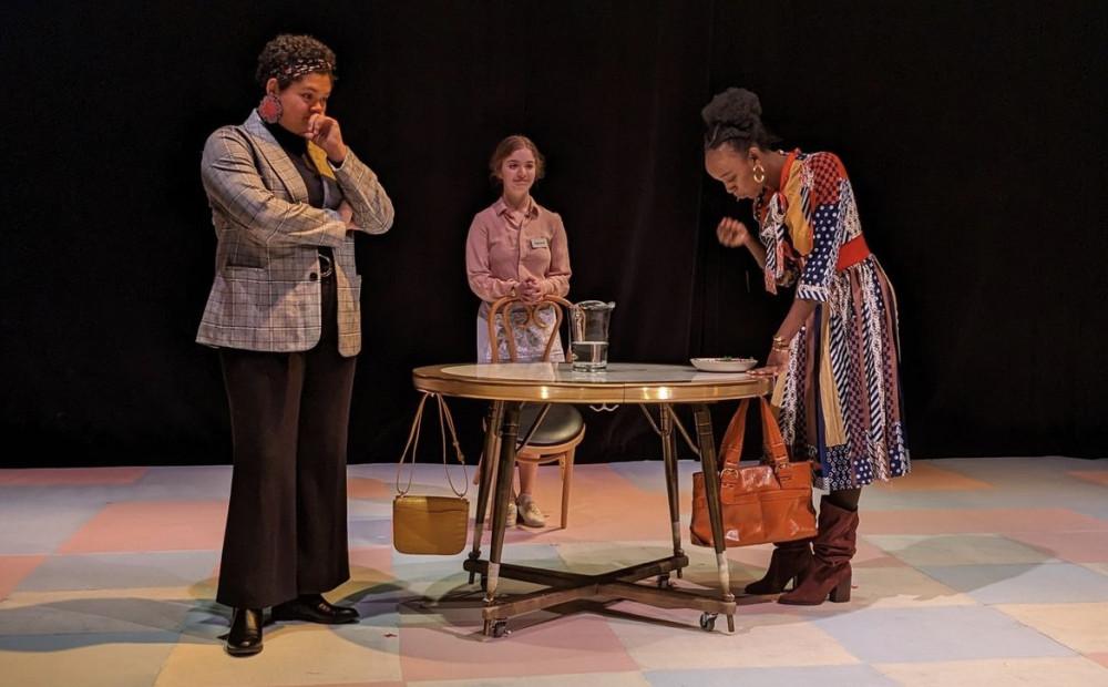 Beloit College's intimate production of Blackademics, about Black women in academia, is just a four-member cast.