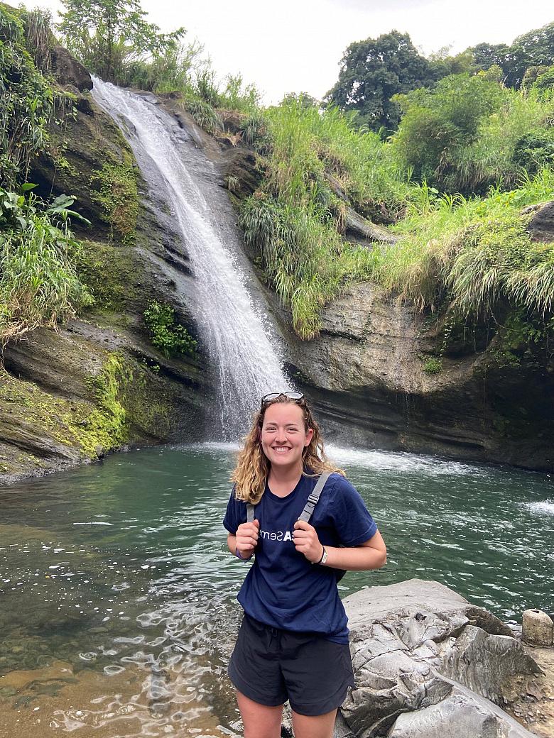 Kaylie Williams'21 traveled to Granada, U.S. Virgin Islands, during her SEA Semester in spring 2020.